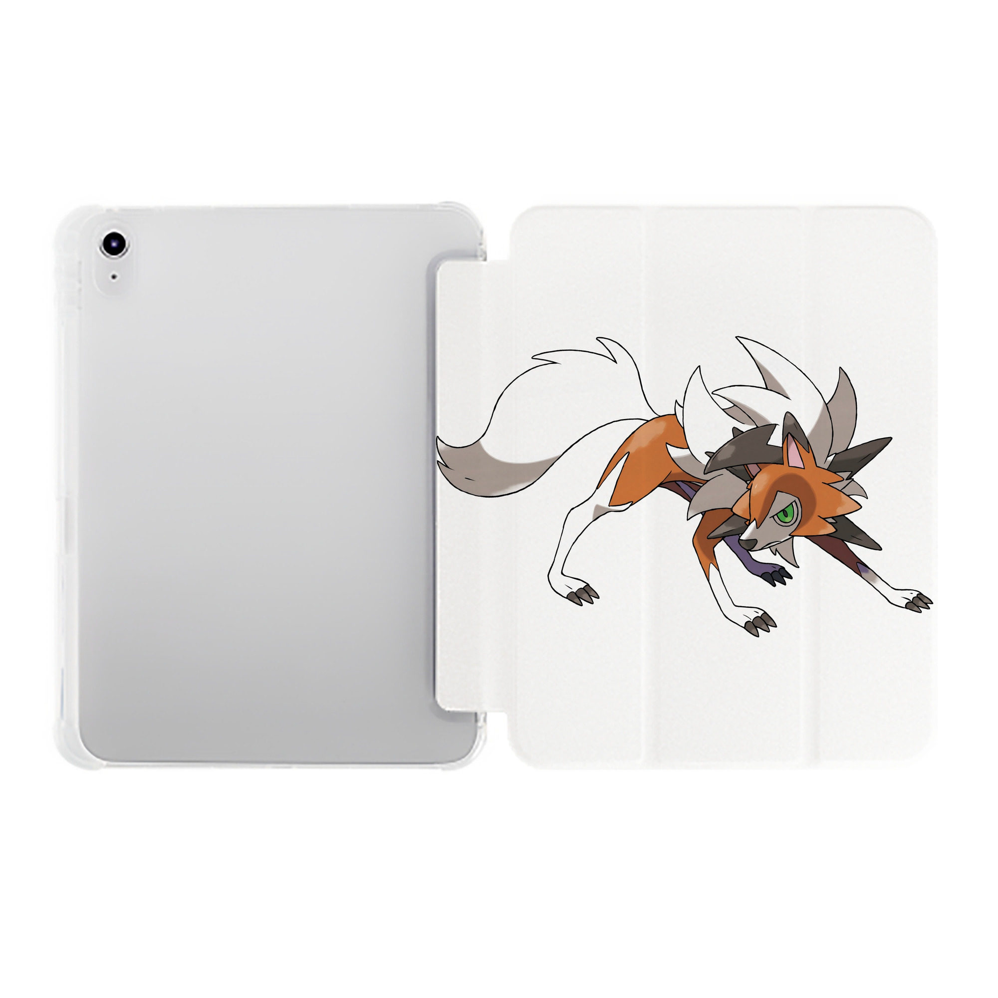 （画像用） ポケットモンスター Pokémon IPad ケース ペン収納付き 三つ折りスタンド PUレザー×シリコン 対応機種9.5/10.5/10.9インチ